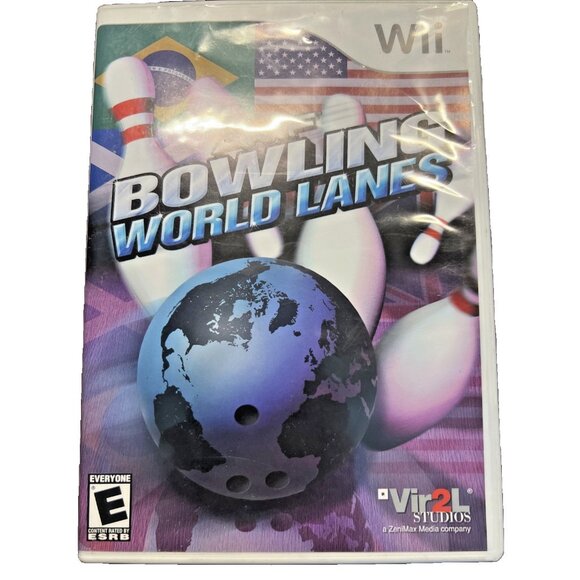 AMF Bowling World Lanes Nintendo Wii Complete In Box - Picture 1 of 5
